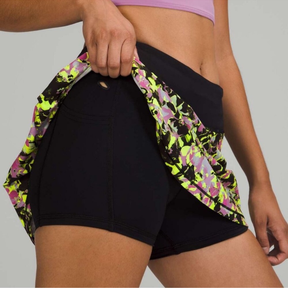 Lululemon pace flower rival skirt - Picture 3 of 12